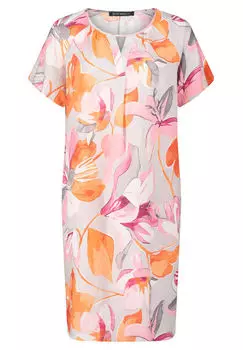 Летнее платье с короткими рукавами Betty Barclay, серый