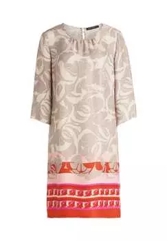 Летнее платье с круглым вырезом. Betty Barclay, мультиколор