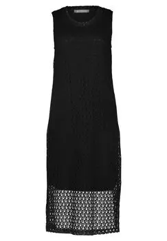 Летнее платье с кружевным узором Betty & Co, черный