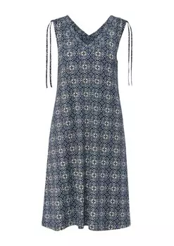 Летнее платье s.Oliver Summer Dress, темно-синий/светло-синий