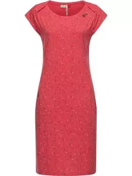 Летнее платье с принтом риван Ragwear, красный