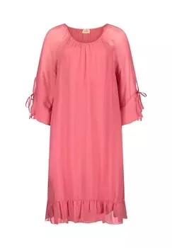 Летнее платье с рукавами 3/4 CARTOON, бордово-красный