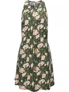 Летнее платье sanai с принтом органик Ragwear, синий