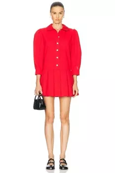 Летнее платье Sandy Liang, красный