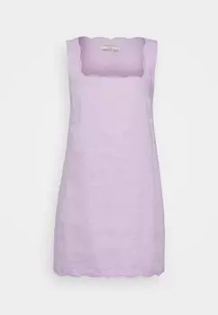 Летнее платье Scallop Short Dress Abercrombie & Fitch, букет орхидей