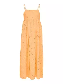 Летнее платье Selected, абрикос