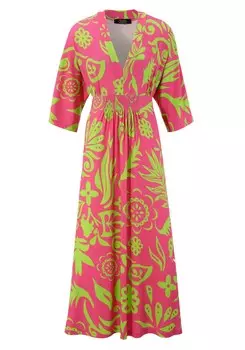 Летнее платье Selected, светло-розовый