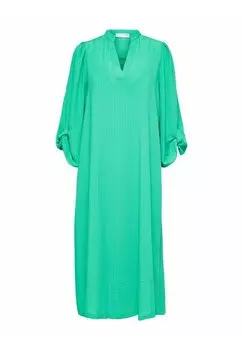 Летнее платье Selected, зеленый