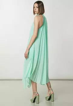 Летнее платье Sleeveless Pleated Patrizia Pepe, цвет planet green