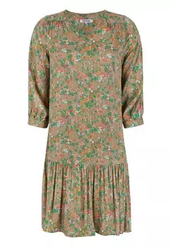 Летнее платье Soft Rebels, коричневый