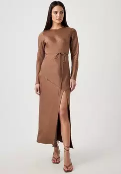Летнее платье ST MRLO, коричневый