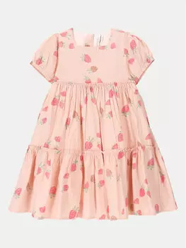 Летнее платье стандартного кроя Coccodrillo, оранжевый