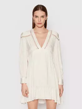 Летнее платье стандартного кроя Iro, бежевый