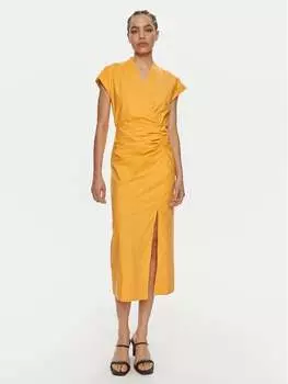 Летнее платье стандартного кроя Marella, оранжевый