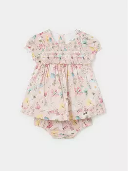 Летнее платье стандартного кроя Mayoral, мультиколор