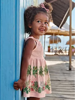 Летнее платье стандартного кроя Mayoral, розовый