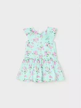 Летнее платье стандартного кроя Mayoral, синий