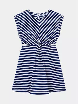 Летнее платье стандартного кроя Mayoral, синий