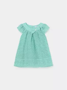 Летнее платье стандартного кроя Mayoral, зеленый