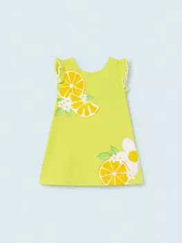 Летнее платье стандартного кроя Mayoral, зеленый