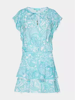 Летнее платье стандартного кроя Melissa Odabash, синий