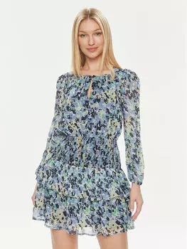 Летнее платье стандартного кроя Pepe Jeans, синий