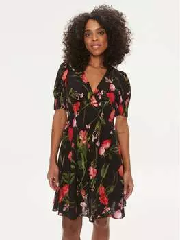 Летнее платье стандартного кроя Ted Baker, черный