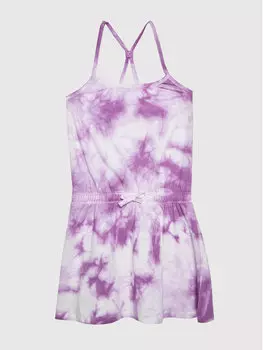 Летнее платье стандартного кроя United Colors Of Benetton, фиолетовый