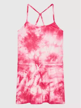 Летнее платье стандартного кроя United Colors Of Benetton, розовый