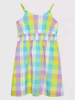 Летнее платье стандартного кроя United Colors Of Benetton, мультиколор