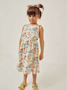 Летнее платье стандартного кроя Zippy, мультиколор