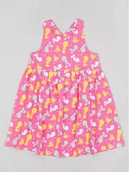 Летнее платье стандартного кроя Zippy, розовый