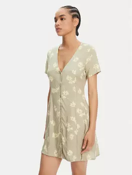 Летнее платье стандартный крой 2230088075845 Rvca, зеленый