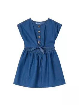 Летнее платье стандартный крой 3931 Mayoral, синий