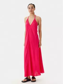 Летнее платье стандартный крой 4AGHDV0BF United Colors Of Benetton, розовый