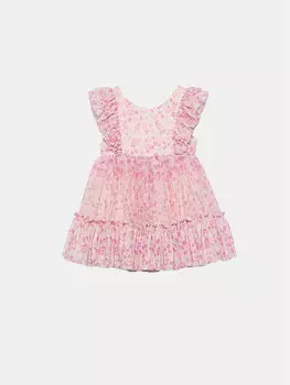 Летнее платье стандартный крой 5017 Abel & Lula, розовый