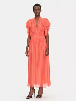 Летнее платье стандартный крой A207W017A Dixie, красный