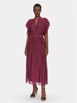 Летнее платье стандартный крой A207W017A Dixie, красный