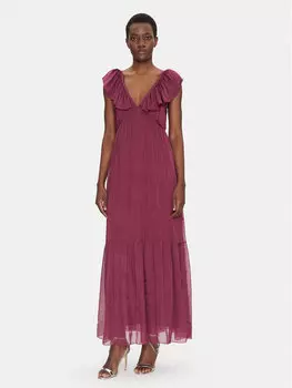 Летнее платье стандартный крой A207W021A Dixie, красный