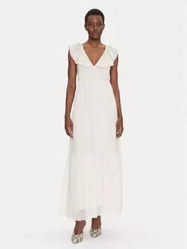 Летнее платье стандартный крой A207W021A Dixie, бежевый