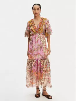 Летнее платье стандартный крой A207W043A Dixie, мультиколор