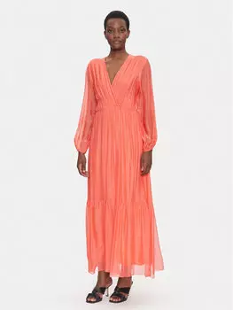 Летнее платье стандартный крой A207W050 Dixie, красный