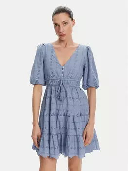 Летнее платье стандартный крой Day PL953694 Pepe Jeans, голубой