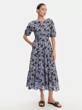 Летнее платье стандартный крой Eva PL953695 Pepe Jeans, голубой