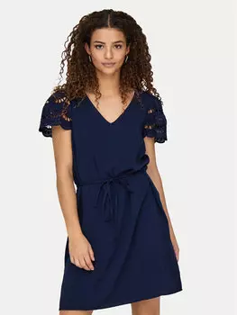 Летнее платье стандартный крой Hannah 15341302 Jdy, синий