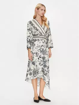 Летнее платье стандартный крой P25CPAB00401 Simona Corsellini, мультиколор