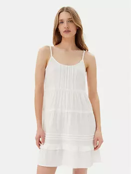 Летнее платье стандартный крой Pretty 10325236 Vero Moda, белый