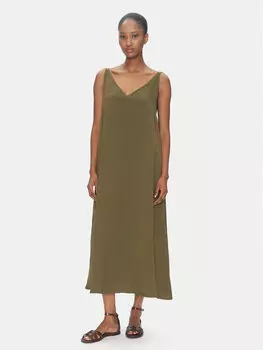 Летнее платье стандартный крой TD0758 Vicolo, хаки
