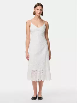 Летнее платье стандартный крой Vilde 17156565 Pieces, белый