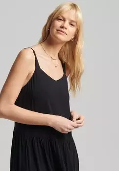Летнее платье Superdry, черный